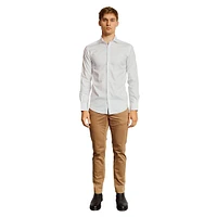 Millsap Modern-Fit Twill Dress Shirt