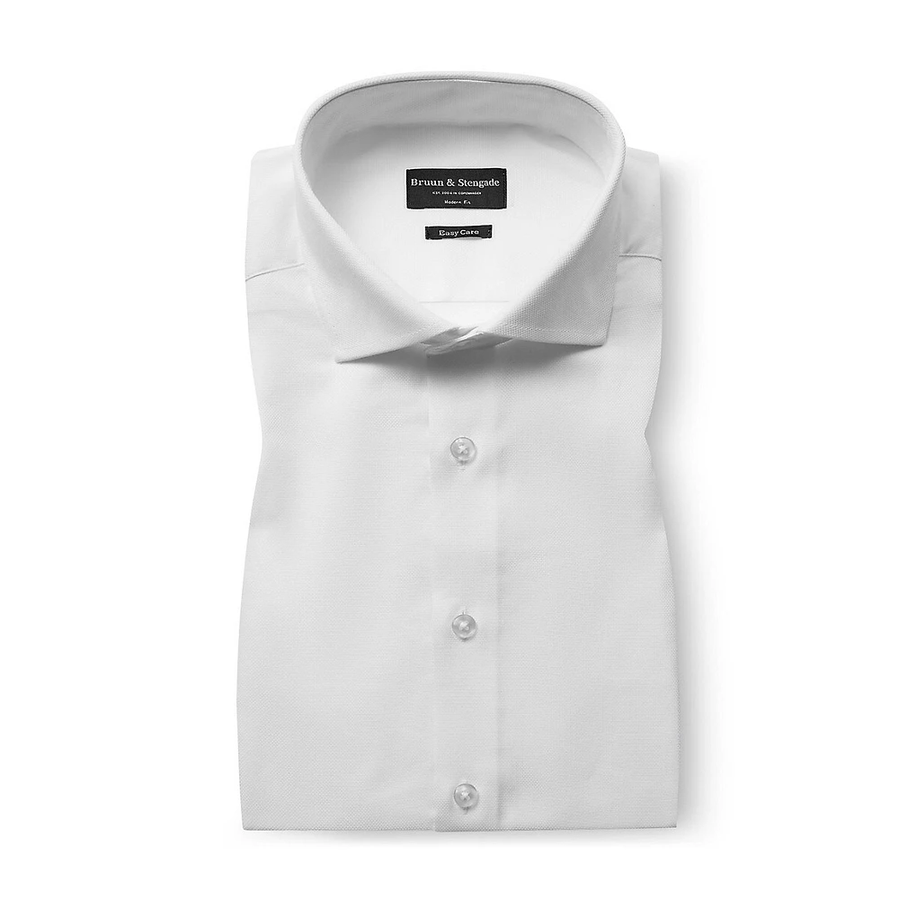 Millsap Modern-Fit Twill Dress Shirt