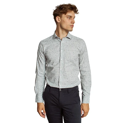 Rudy Modern-Fit Floral Twill Dress Shirt