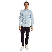 Bredsoe Modern-Fit Melange Dobby Shirt