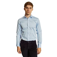 Bredsoe Modern-Fit Melange Dobby Shirt