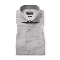 Beal Modern-Fit Checkered Twill Dress Shirt