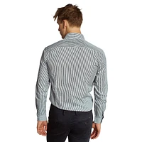 Kevin Modern-Fit Striped Poplin Dress Shirt