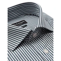 Kevin Modern-Fit Striped Poplin Dress Shirt