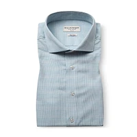 Barack Modern-Fit Checkered Twill Dress Shirt