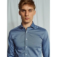 Chamberlain Classic-Fit Dobby Dress Shirt