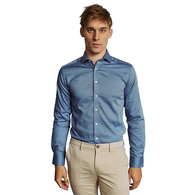 Chamberlain Classic-Fit Dobby Dress Shirt