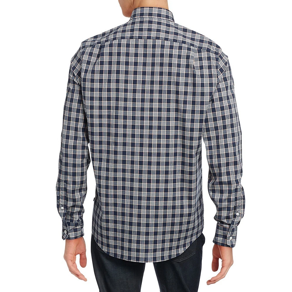 Chamberlain Classic-Fit Dobby Dress Shirt