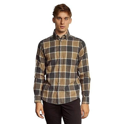 Wilton Check Casual Modern-Fit Shirt