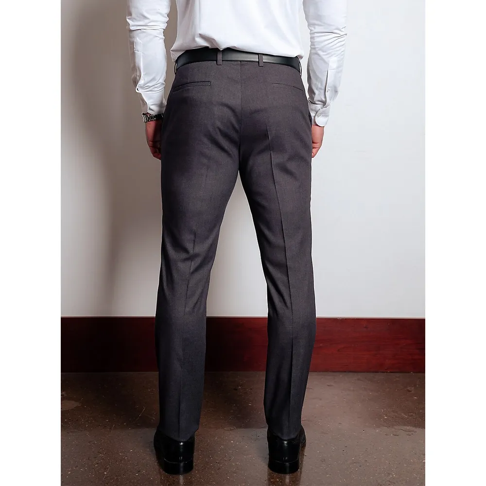 Buy Black Relaxed Motion Flex Stretch Suit Trousers from Next Finland