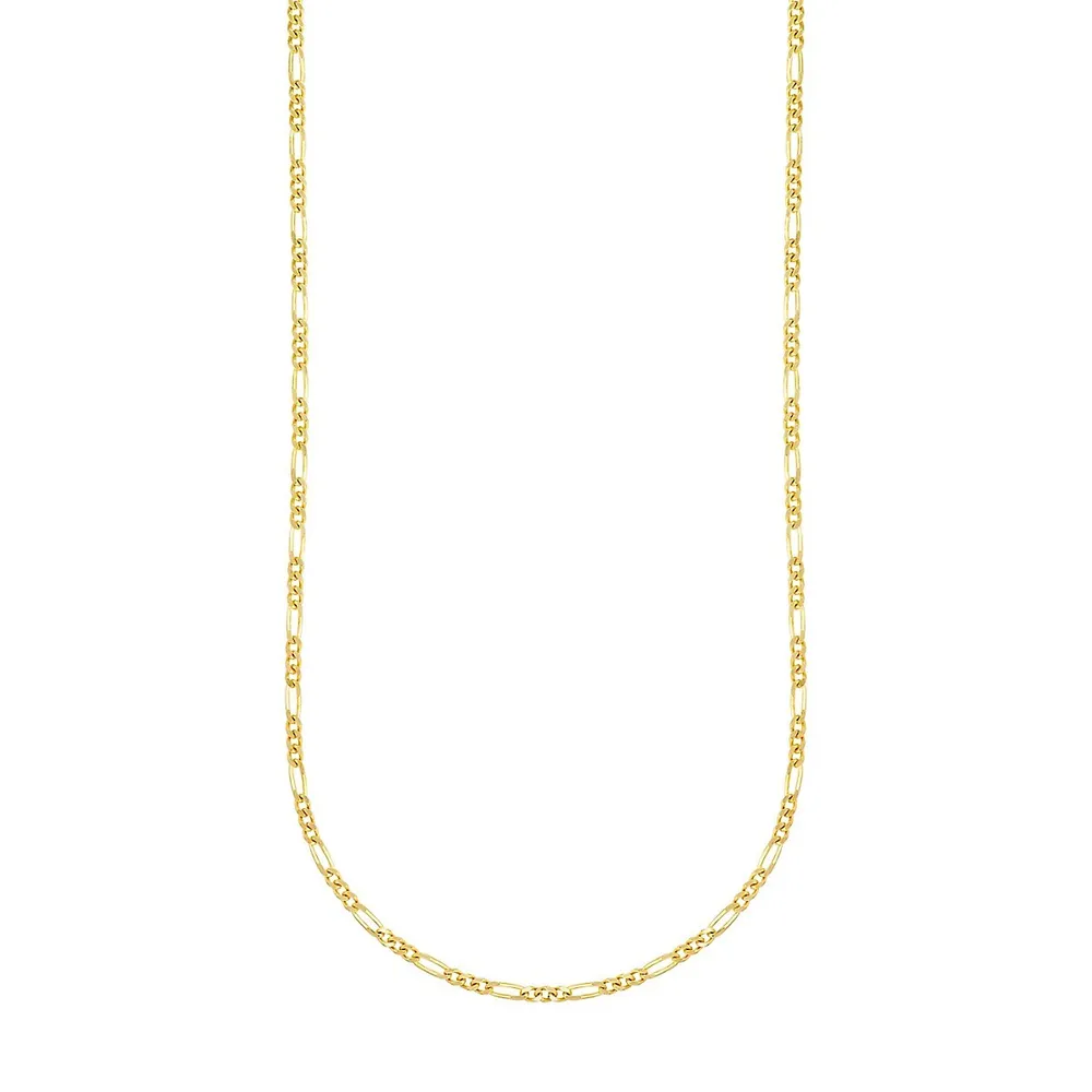 10K Yellow Gold Chain Necklace