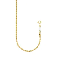 10K Goldplated & Sterling Silver Chain Necklace