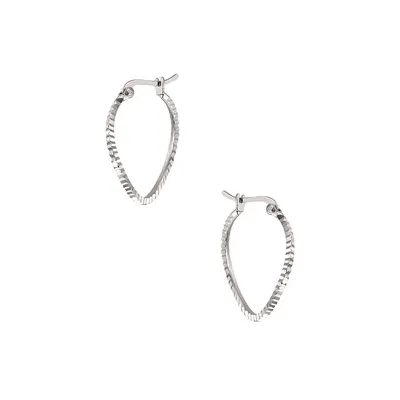 Sterling Silver Hoop Earrings