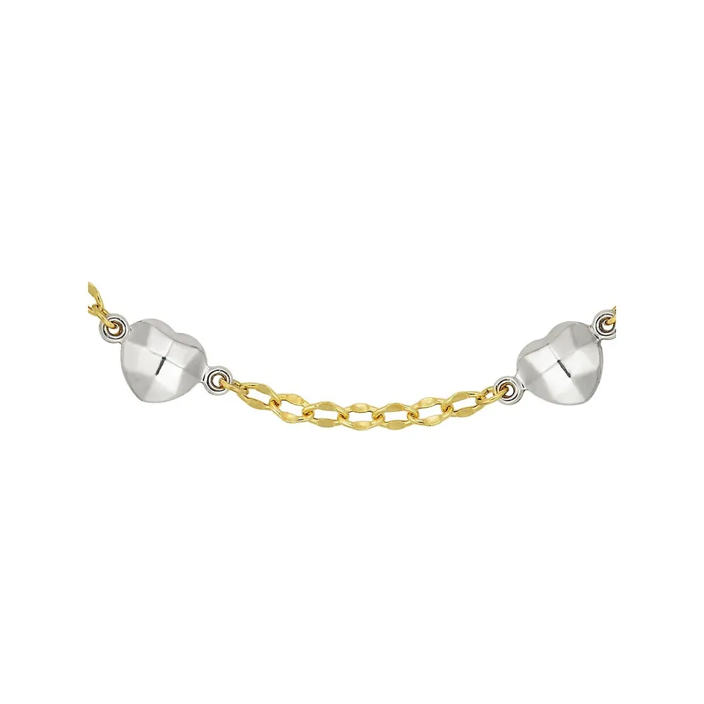 ​10K Goldplated Sterling Silver Bracelet