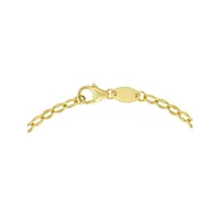 ​10K Goldplated Sterling Silver Bracelet