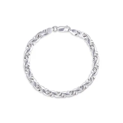 Sterling Silver Chain Bracelet