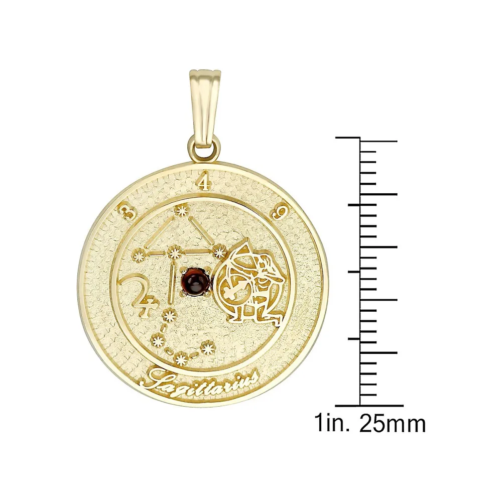 Gold Celebration 10K Yellow Gold Sagittarius Talisman Pendant