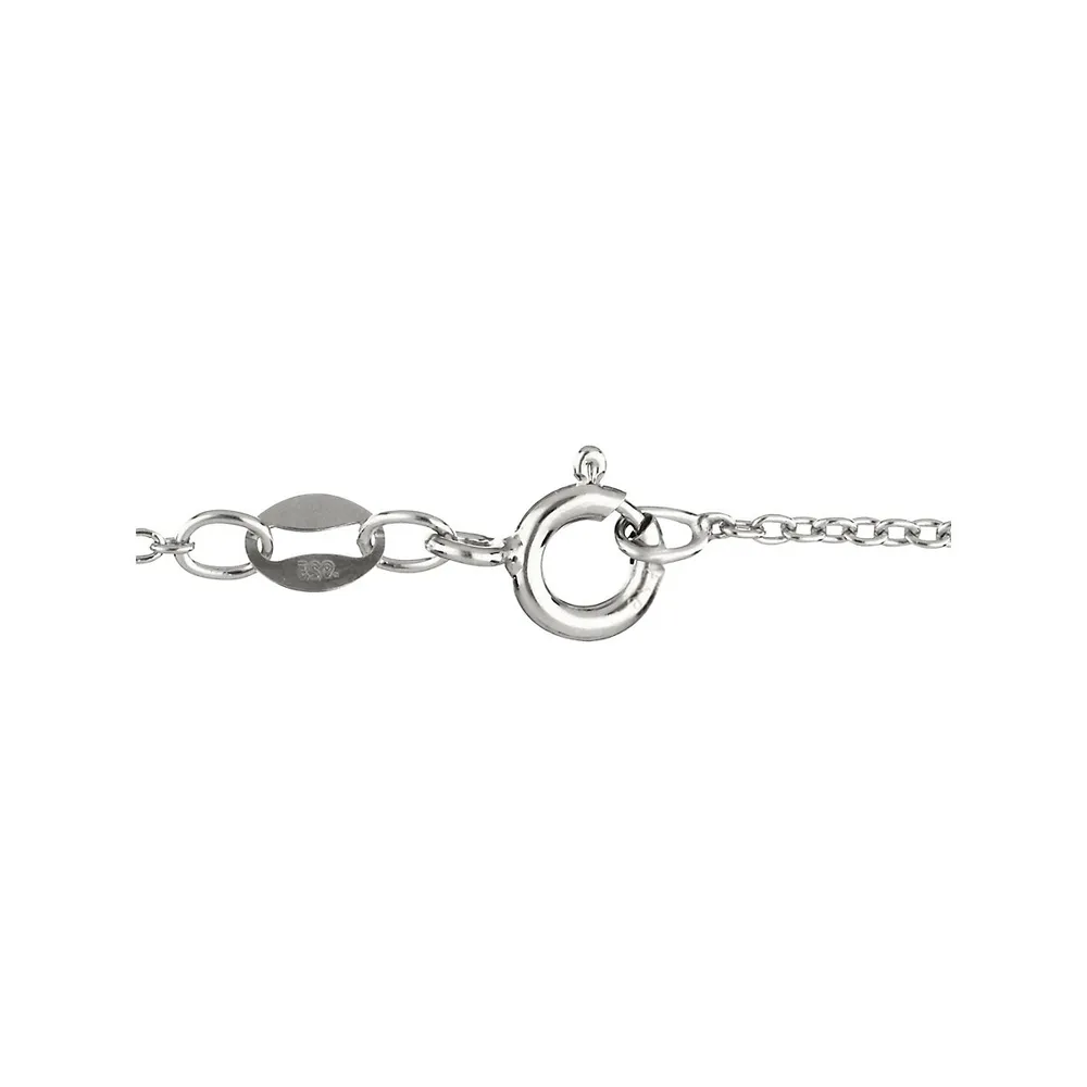 Sterling Silver Knot Pendant Necklace