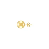 18K Gold Plated Ball Stud Earrings