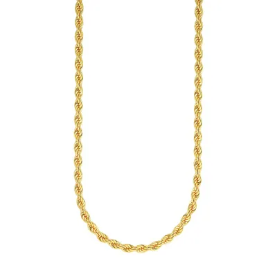 Collier plaqué or 18 ct