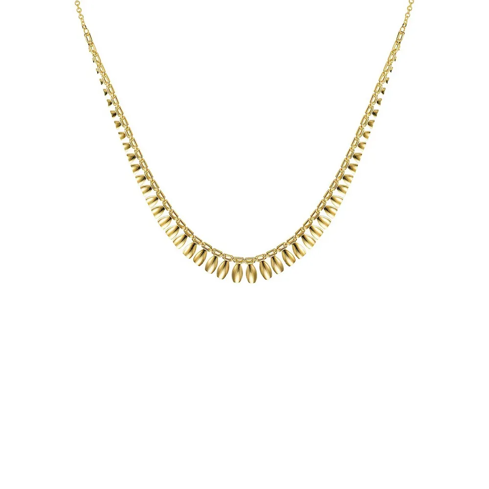 10K Goldplated Sterling Silver Cleopatra Necklace