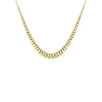 10K Goldplated Sterling Silver Cleopatra Necklace