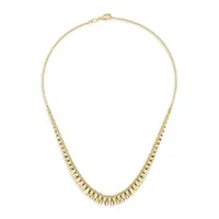 10K Goldplated Sterling Silver Cleopatra Necklace