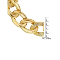 18K Goldplated Link Bracelet