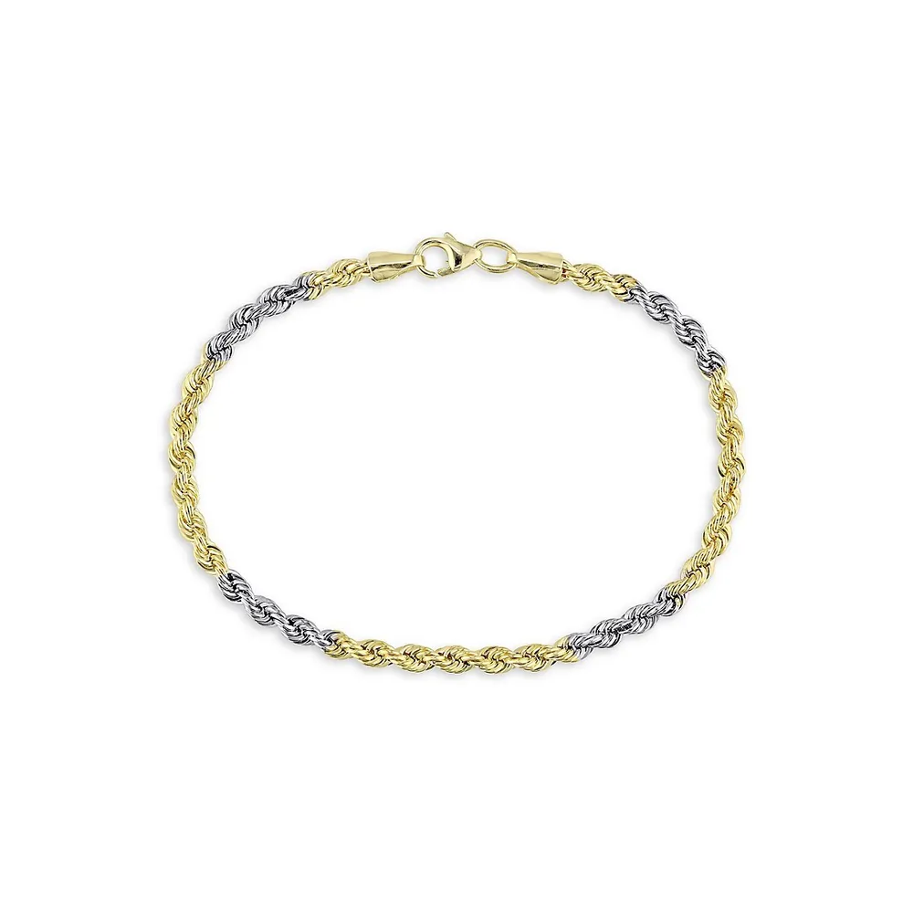 10K Goldplated Sterling Silver Bracelet