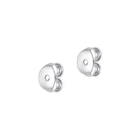 Sterling Silver & Cubic Zirconia Double Drop Earrings