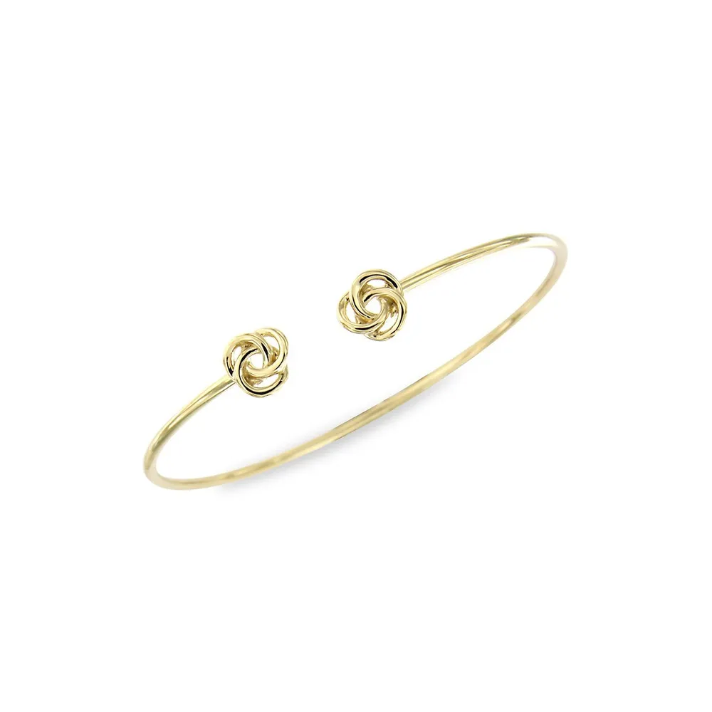 Goldplated Sterling Silver Cuff Bracelet