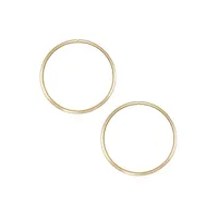 Celebration 2-Pair 10K Yellow Gold Stud & Hoop Earrings