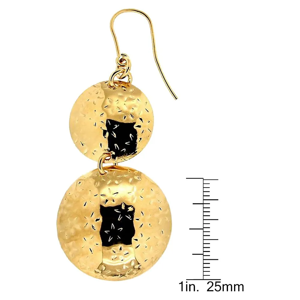 18K Gold Plated Drop Earrings