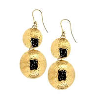 18K Gold Plated Drop Earrings