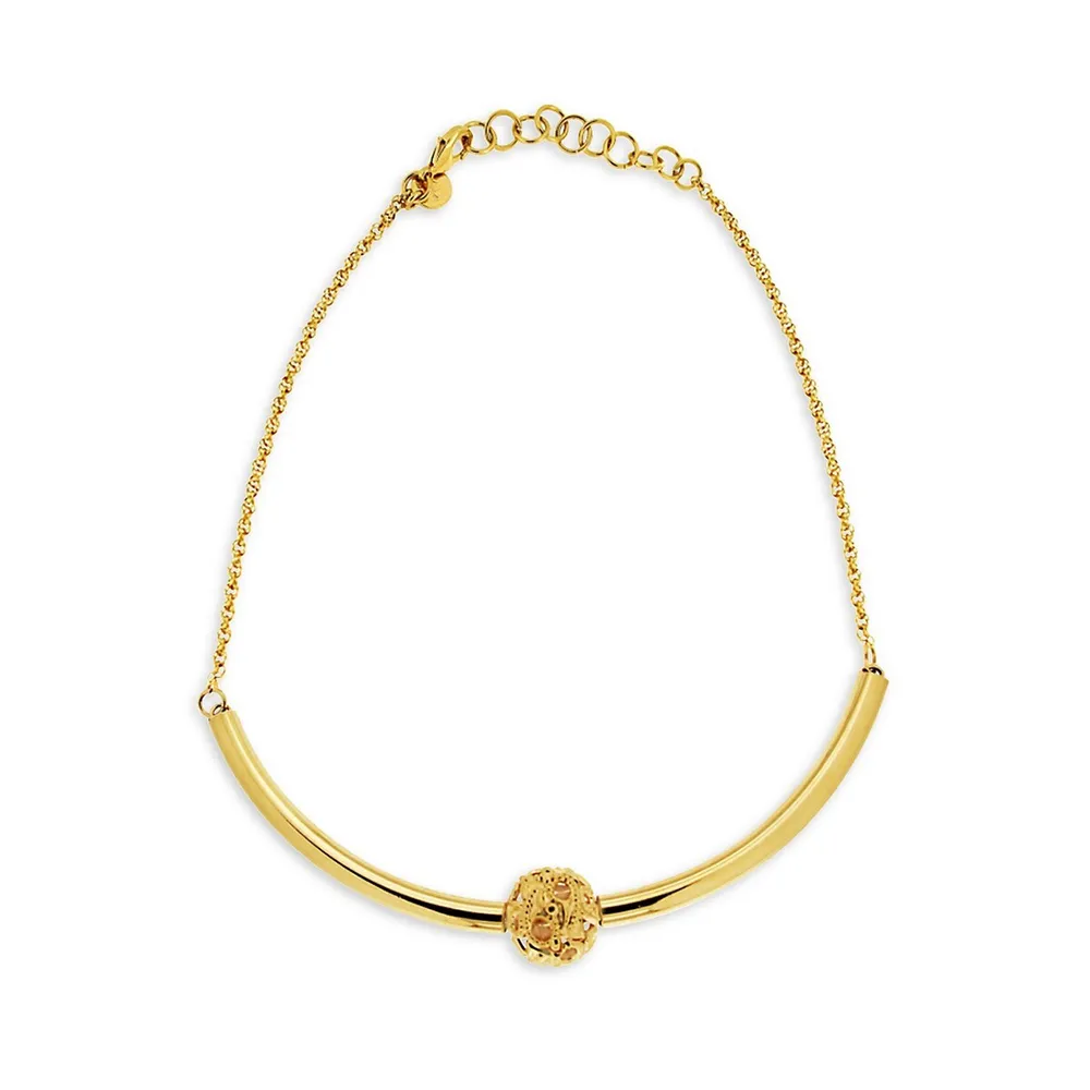 18K Goldplated Necklace 16"