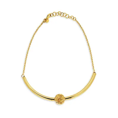 18K Goldplated Necklace 16"