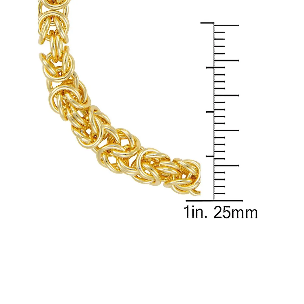 18K Goldplated Bolo Bracelet