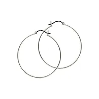 Sterling Silver Hoop Earrings