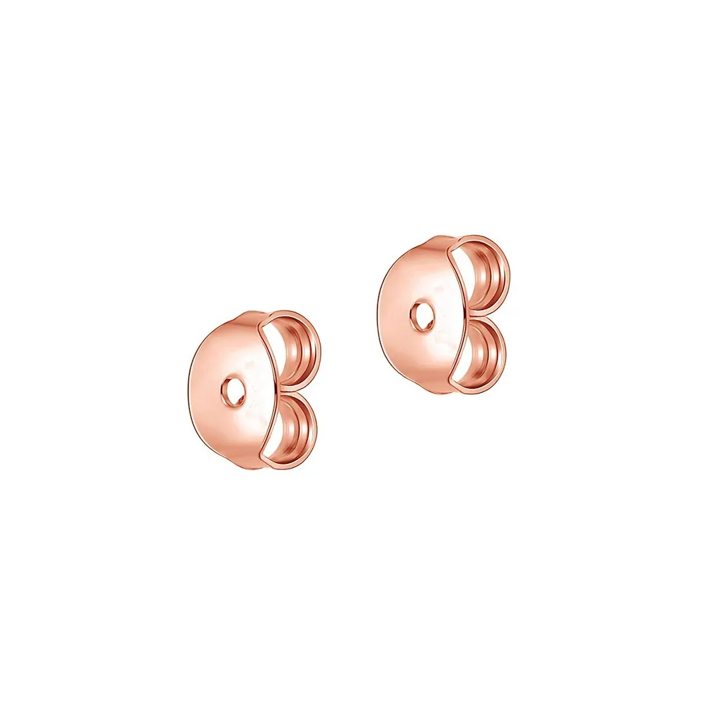 Sterling Silver & Cubic Zirconia Ball Stud Earrings