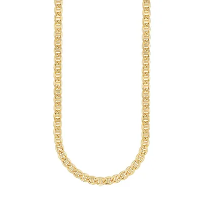 10K Yellow Gold Mariner Chain Necklace