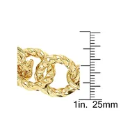 18K Goldplated Double-Strand Bracelet