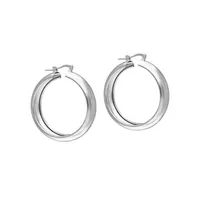 18K Goldplated Hoop Earrings