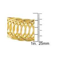 18K Goldplated Wrap Bracelet
