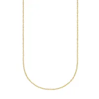 Gold Celebration 2-Piece 10K Yellow Gold Singapore-Chain Bracelet & Necklace Set