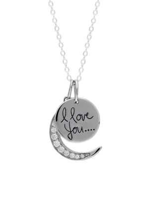 i love you to the moon and back necklace kohls