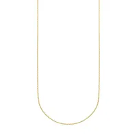 10K Yellow Gold Chain Necklace