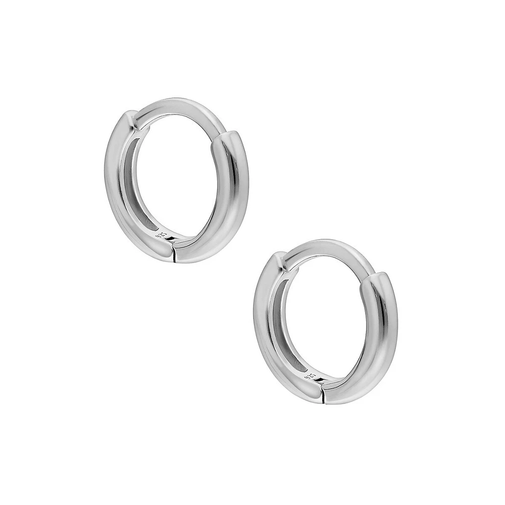 Sterling Silver Hoop Earrings