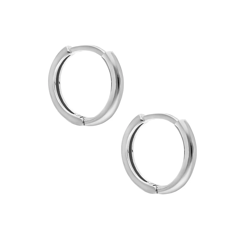 Sterling Silver Hoop Earrings