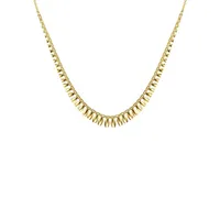 10K Goldplated Sterling Silver Cleopatra Necklace