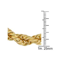 18K Goldplated Rope Bracelet